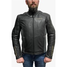 Venom D2 Hakiki Deri Motosiklet Montu – Rahat Kalıp, Konforlu Sürüş İçin Bir Beden Büyük Tercih Edin