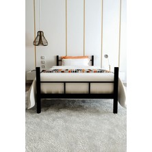 Dekopratik Gentle 90 x 190 cm Karyola Siyah