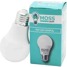 Moss 3 Adet LED Ampül 9W Beyaz