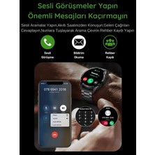 Watch GT3 Pro 46mm Siyah Amoled Ekranlı Spor Çelik Kasa Erkek Akıllı Saat Sesli Görüşmeli NFC, GPS, Spor Takibi, Sağlık Ölçümü Android İos iphone Huawei Uyumlu 8-9 Howear