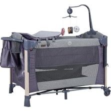 Prego Elips Anne Yanı Park Yatak 8062 Bej