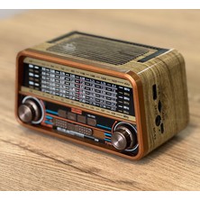 Helsinki Machine HS-1955 (Bluetooth+Usb+Tf Çalar) Fm Nostaljik Radyo