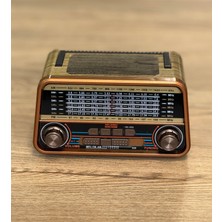 Helsinki Machine HS-1955 (Bluetooth+Usb+Tf Çalar) Fm Nostaljik Radyo