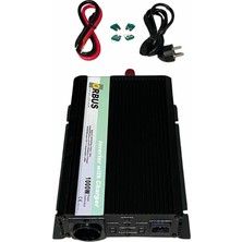 Orbus 12V Dc  230V Ac Inverter 1000W (Modifiye) (10 A Şarjlı)