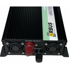 Orbus 12V Dc  230V Ac Inverter 1000W (Modifiye) (10 A Şarjlı)