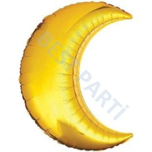 Best Parti Ay Folyo Balon Gold Renk 60  cm