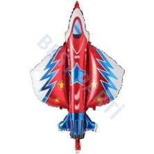 Best Parti Taşıt F16 Uçak Folyo Balon 100 x 97  cm