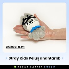Swico Remado Stray Kids Temalı Skzoo Peluş Anahtarlık - Jiniret (Yurt Dışından)
