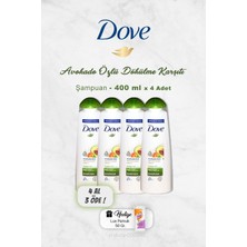 Dove Şampuan Avokado Özlü 400 ml 4 Al 3 Öde ve Pamuk