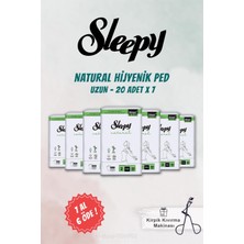 Sleepy 7 Al 6 Öde Natural Uzun Hijyenik Ped 20 Adet ve Kirpik Kıvırıcı