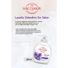 Hacı Şakir Lavanta Dinlendirici Sıvı Sabun 300 Ml, Leylak Kokulu Banyo Sabunu 4 X 150 Gr Ve Rosıe