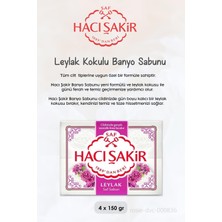 Hacı Şakir Lavanta Dinlendirici Sıvı Sabun 300 Ml, Leylak Kokulu Banyo Sabunu 4 X 150 Gr Ve Rosıe