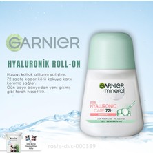 Garnier 7 Al 6 Öde Garnier Mineral Hyaluronik Bakım 72H Roll-On 50 ml ve Rosıe