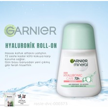 Garnier Mineral Hyaluronik Bakım 72H Roll-On 50 ml ve Rosıe