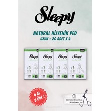 Sleepy 4 Al 3 Öde Natural Uzun Hijyenik Ped  20 Adet ve Kirpik Kıvırıcı