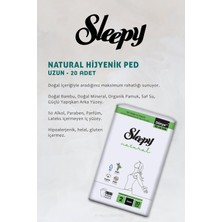 Sleepy 17 Al 15 Öde Sleepy Natural Ultra Hassas Hijyenik 20 Li Uzun Ped ve Saç Fırçası