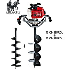 Ablacks Toprak Burgu Makinesi 10 – 15 cm Çift Burgulu