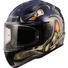Ls2 Rapıd 2 Spox Mavi-Gri Kask