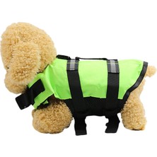 Nunbell Reflektörlü Köpek Can Yeleği Yeşil Xxs