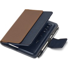 Spigen Caseology Seyahat Çantası Pasaport Cüzdan RFID Korumalı Nano Pop Passport Holder Mulberry Indigo - AFA07101