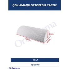 Orthofarma Visko Çok Amaçlı Yastık Bacak Arasi Yastik Boyun Yastığı Bel Yastığı Sırt Yastığı Sırt Minderi