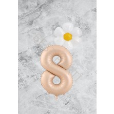 Rönesans Parti Kum Beji Rakam Papatya Folyo Balon Seti Yaş 8