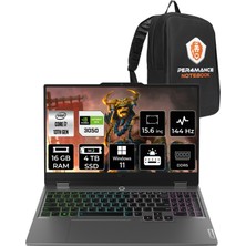 Lenovo Loq Intel Core I7 13650HX 16GB 4tb SSD RTX3050/6GB 15.6" Fhd 144Hz W11P Taşınabilir Bilgisayar & Per4 Çanta 83DV00G5TRP390