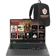 Lenovo Loq Intel Core I7 13650HX 48GB 2tb SSD RTX3050/6GB 15.6" Fhd 144Hz W11P Taşınabilir Bilgisayar & Per4 Çanta 83DV00G5TRP409