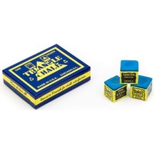 Bilardo Malzemem Triangle 12'li Mavi Bilardo Istaka Tebeşiri