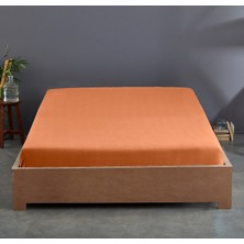 Sabia %100 Pamuk 62 Tel (155 Tc) 150X200+37 cm Lastikli Çarşaflı Çift Kişilik Nevresim Takımı