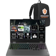 Lenovo Loq Amd Ryzen 7 8845HS 40GB 2tb SSD RTX4050/6GB 15.6" Fhd 144Hz W11P Taşınabilir Bilgisayar & Per4 Çanta 83DX0093TRP404