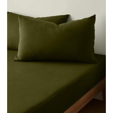 Sabia %100 Pamuk 62 Tel (155 Tc) 160X200+37 cm Lastikli Çarşaflı Çift Kişilik Nevresim Takımı