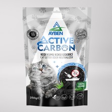 Ayben Active Carbon Kedi Kumu Koku Giderici 250 gr