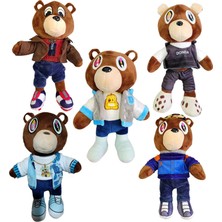 Toy House1 Kanye Oyuncak Ayı Teddy Bear Peluş Oyuncak Bebek Hediye 30CM (Yurt Dışından)