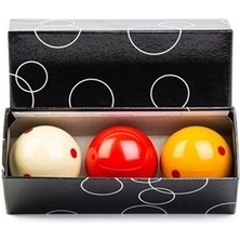 Bilardo Malzemem Ekonomik Benekli Bilardo 3top 61.5mm