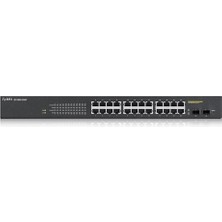 HP Zyxel GS1900-24HP 24 Port 10/100/1000 Web Yönetilebilir 2x Sfp L2 Poe Switch