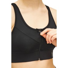 Cervus Kadın Fermuar Detaylı Büstiyer / Spor Büstiyer