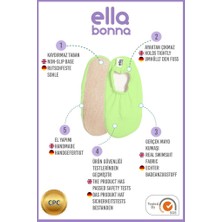 Ella Bonna Kaydırmaz Taban, Bebek Çocuk Deniz Ayakkabısı, Havuz Patiği, Açık Yeşil