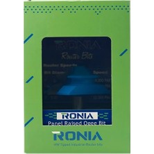 Ronia Ahşap Freze Bıçağı 17B-69930112 Kenar Birleştirme Freze Ucu Sap(D): 12 mm