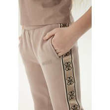 Guess Bg Store Kız Çocuk Kahverengi Eşofman Altı