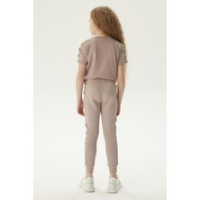 Guess Bg Store Kız Çocuk Kahverengi Eşofman Altı
