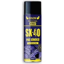 Extra Güçlü Profesyonel SX-40 Pas Sökücü Sprey 200 Ml.