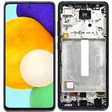 Samsung Galaxy A52 Dokunmatik Ekran Çıtalı Siyah