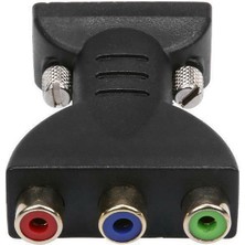 Vuebul 2x 3rca Rgb Dişi - Hd 15-Pin VGA Stili Komponent Video Jak Adaptörü Dönüştürücü (Yurt Dışından)