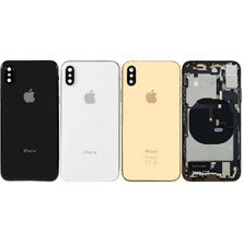 OEM iPhone Xs Max Full Dolu Kasa Beyaz