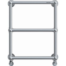 Hammam 600X494MM Paslanmaz Çelik Havlupan 10 Yıl Garantili Bianca Fırça Mat Inox