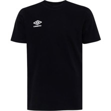 Umbro Pamuklu Siyah Spor Erkek Tişörtü - FF-0150