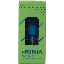 Ronia Ahşap Freze Bıçağı 09-18007508V90 V Kanal Açma Freze Ucu Sap(D): 12 mm