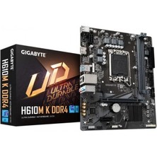 Gıgabyte H610M K Ddr4 3200MHZ M.2 Matx 1700P