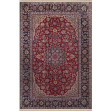 Rugs Modern Bordo Bej Temalı Geleneksel Motif Etnik Çiçek Desenli Vintage Dekoratif Halı 2915
